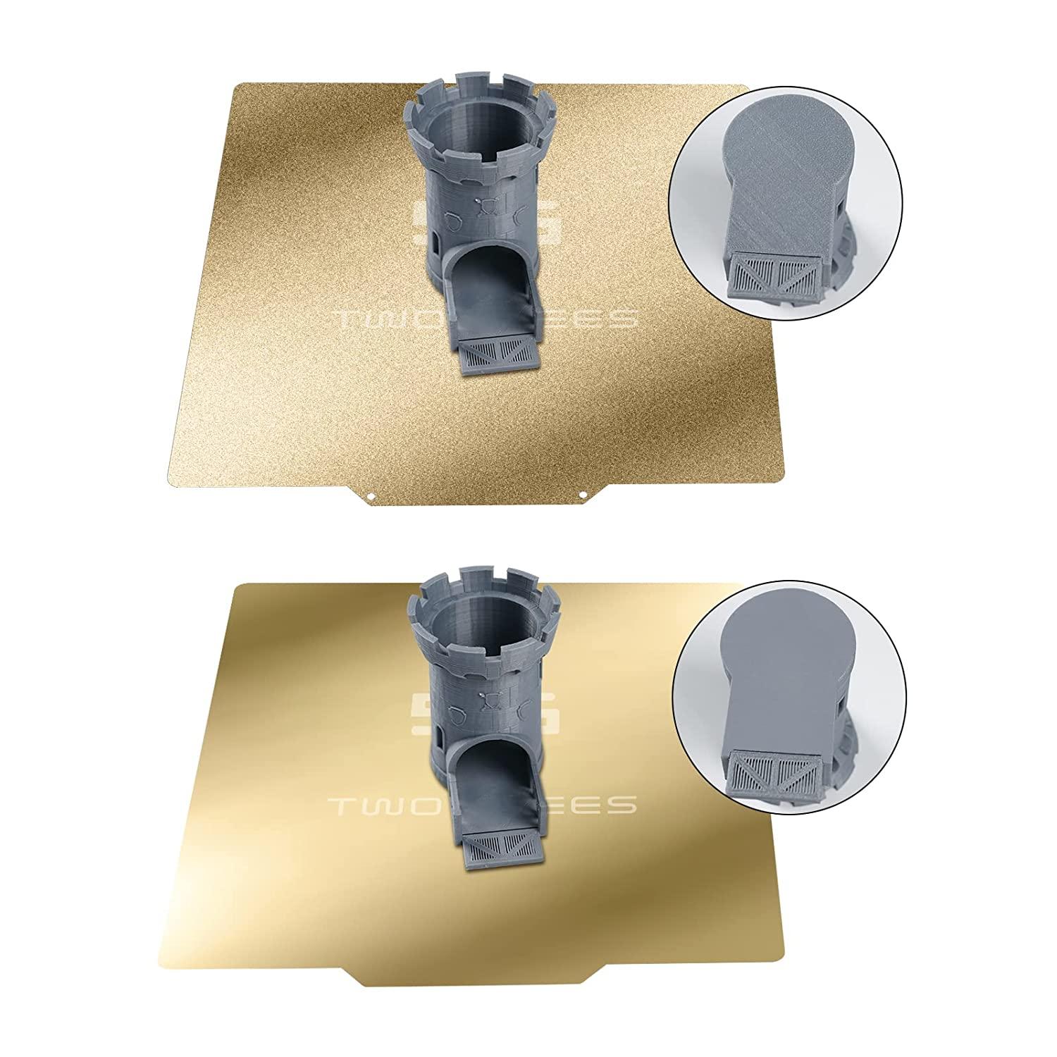 Twotrees Mới 2 Mặt PEI Lò Xo Thép Với Đế Từ Tính 220/235/310Mm 3D Máy In Phần Nhiệt Nóng Giường