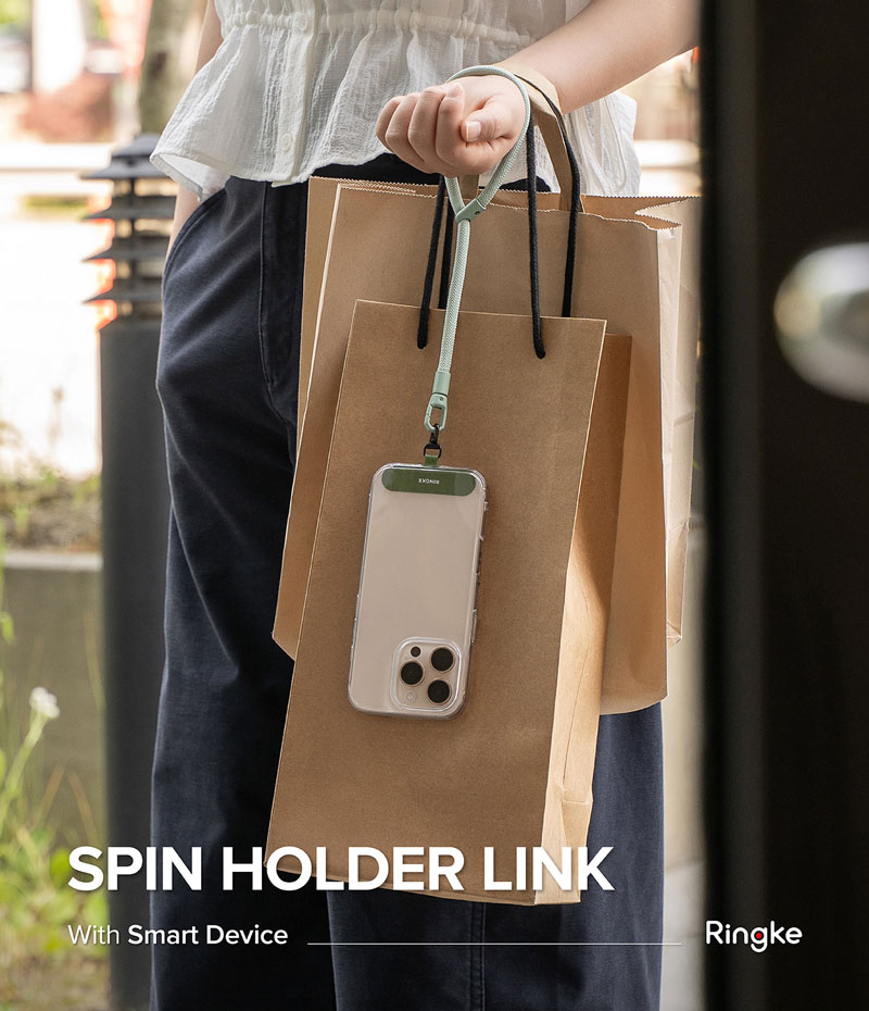 Miếng Spin Ringke Holder Link nhiều màu (dùng cho Holder Link Strap) - Hàng Chính Hãng