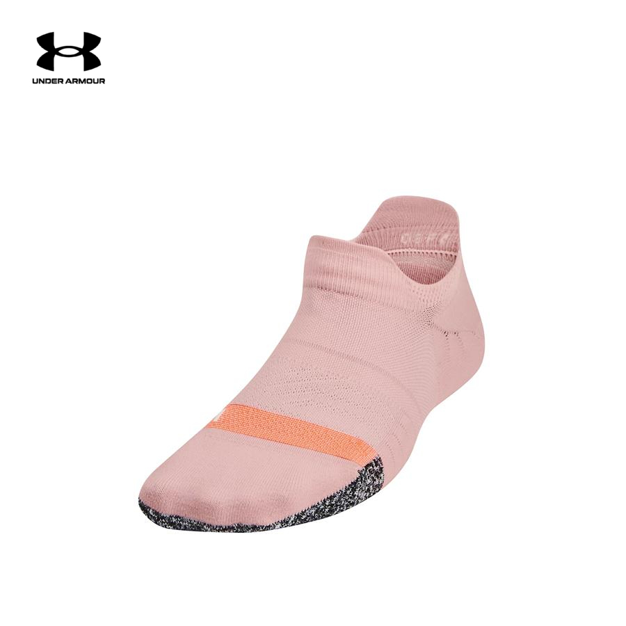 Vớ thể thao nữ Under Armour Breathe 2 No Show Tab - 1370096-676