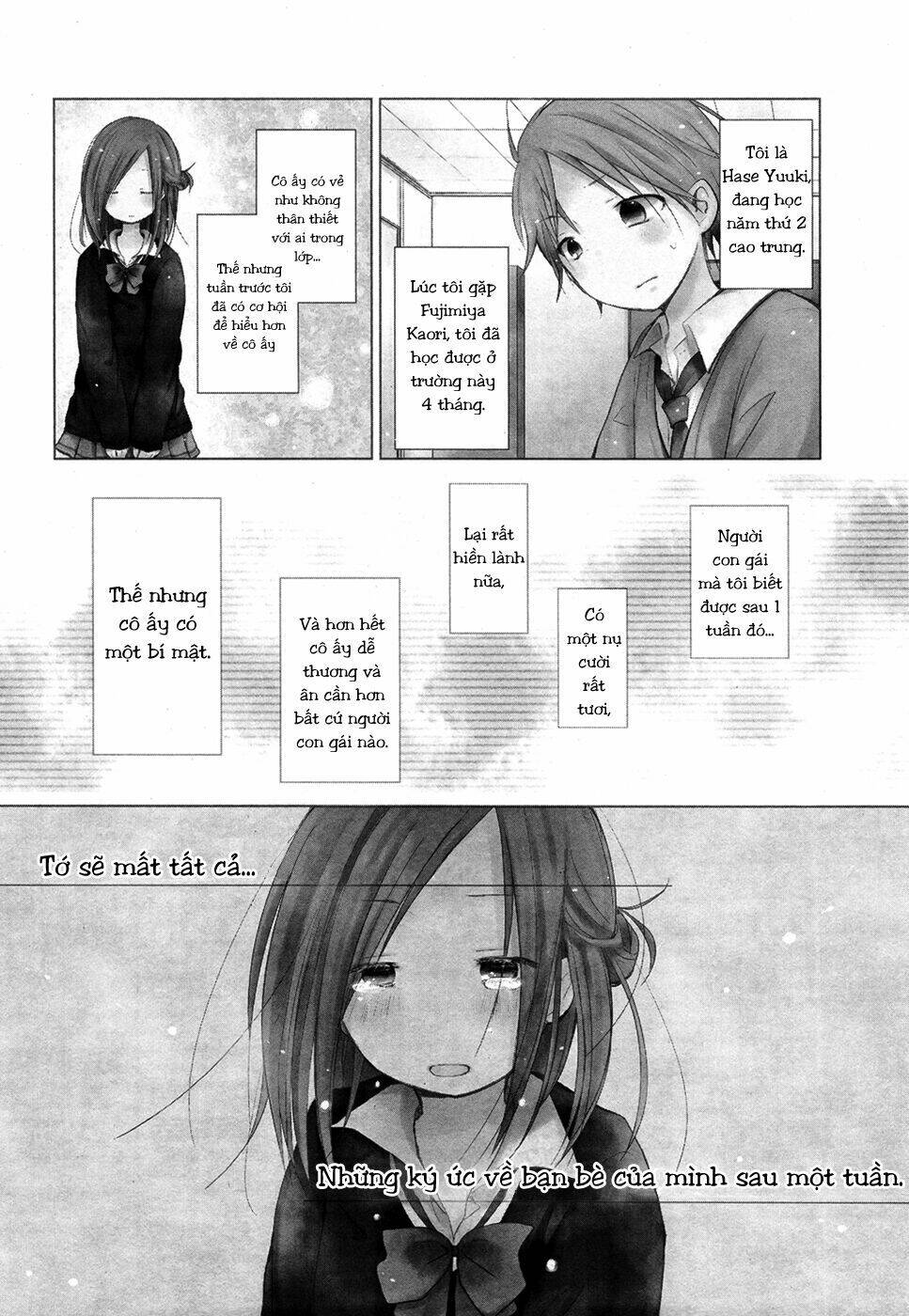 one week friends chapter 1 4