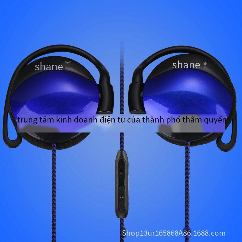 Tai nghe móc tai quảng cáo thể thao có dây thường được sử dụng loa siêu trầm điều khiển bằng dây gắn trên tai tai nghe gắn trên tai tai nghe điện thoại di động