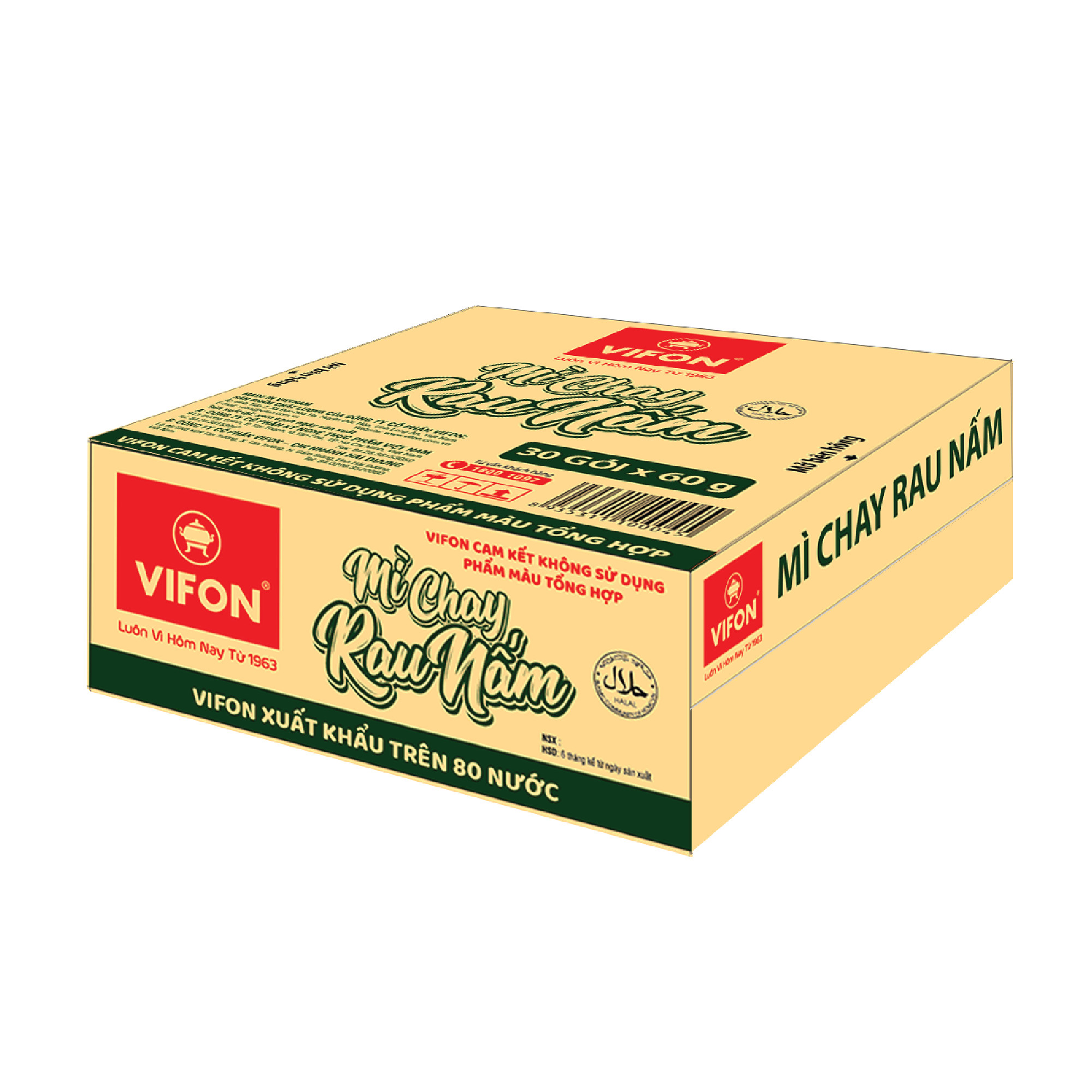 Mì Chay Rau Nấm Vifon