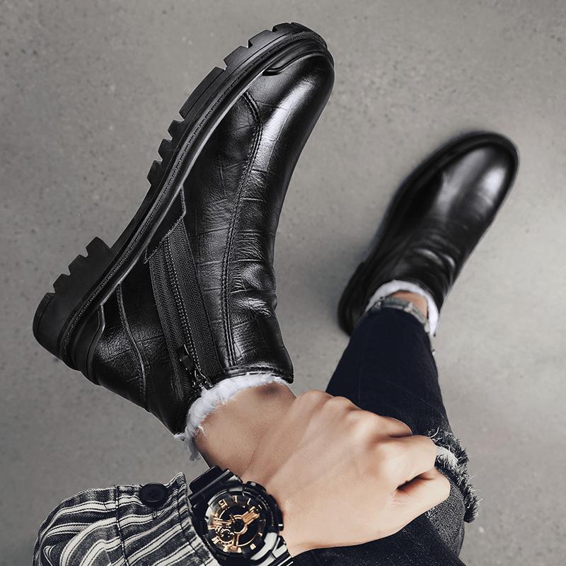 Phong cách mới nhất Martin boots ins đôi giày giảm giá giày thông thường nhẹ phiên bản Hàn Quốc