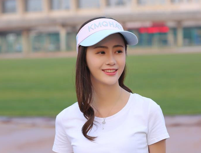 Nón kết nưa đầu thể thao nữ, mũ lưỡi trai nửa đầu chơi tennis- golf cao cấp