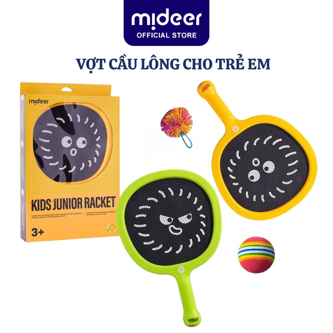 Bộ vợt cầu lông cho trẻ em Mideer Kids Junior Racket, Đồ chơi thể thao cho bé