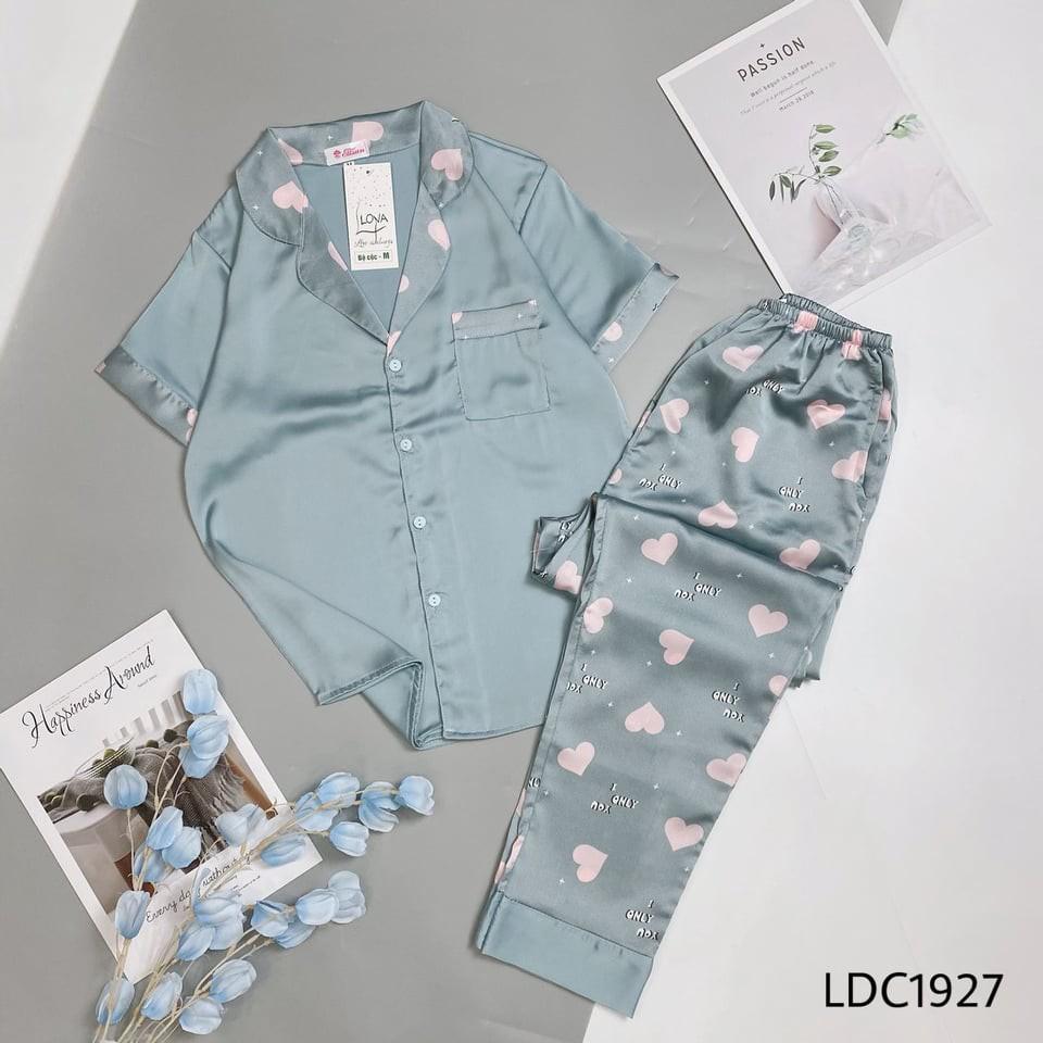 BỘ PYJAMA LỤA SATIN CAO CẤP