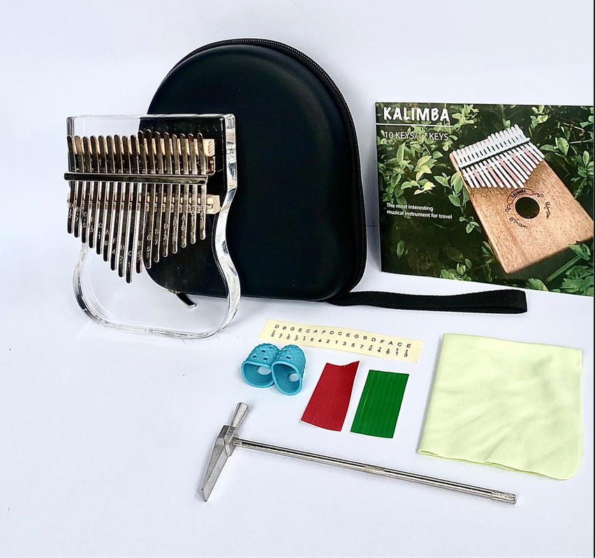 Đàn Kalimba 17 Phím Mẫu Pha Lê