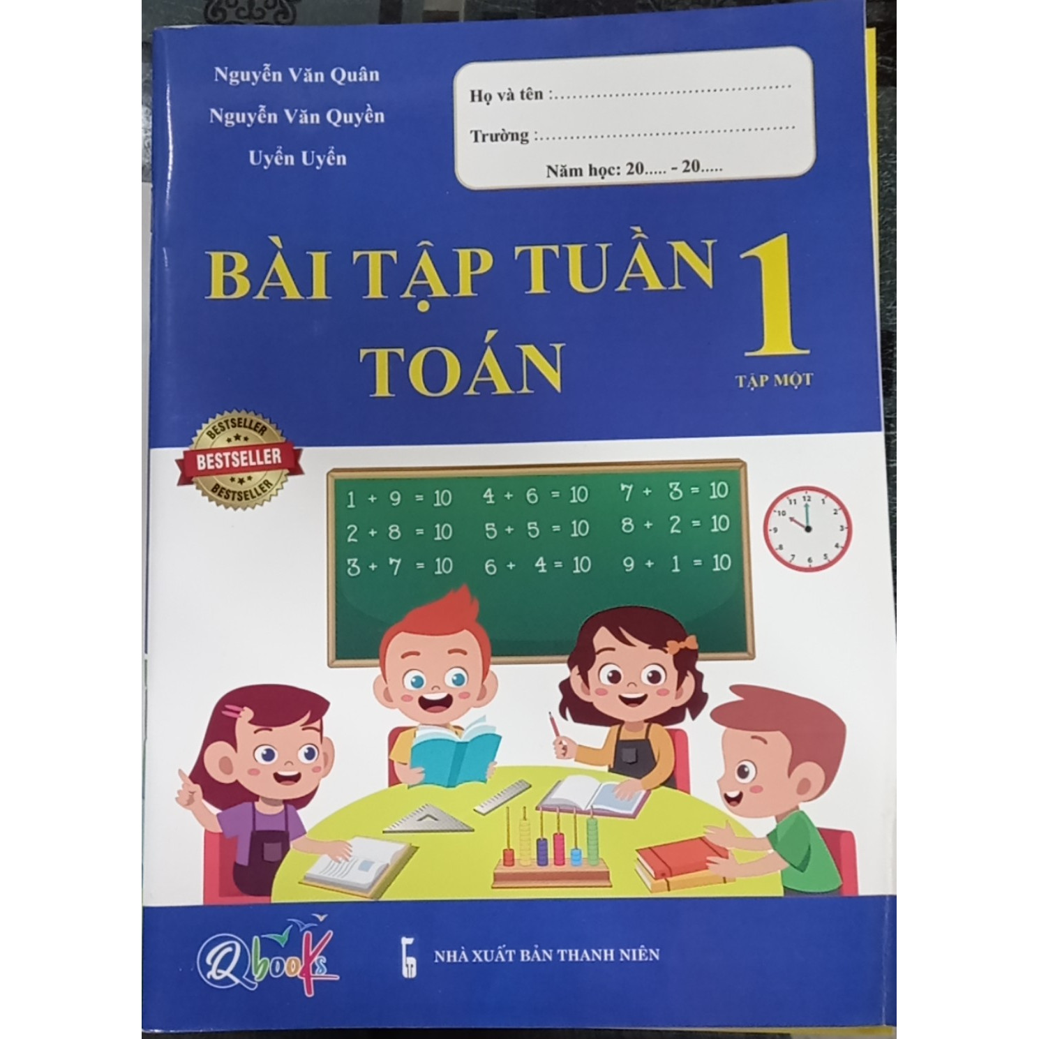 Qb - bài tập tuần toán 1/1