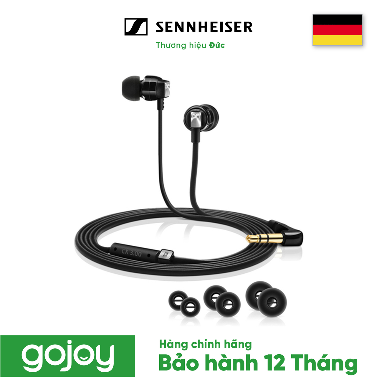 Tai nghe SENNHEISER CX 100 - HÀNG CHÍNH HÃNG BẢO HÀNH 24 THÁNG