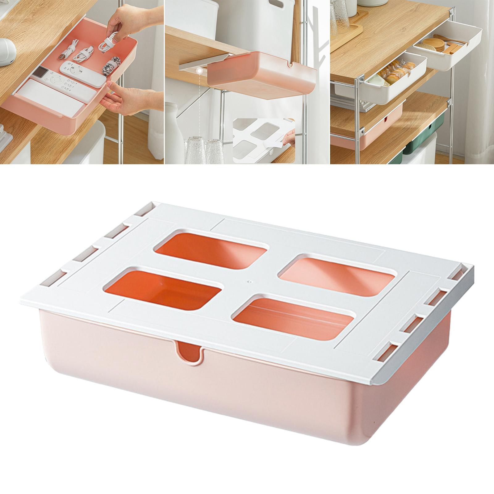 Desktop Drawer Tray Pen Stationery Storage Box for Office