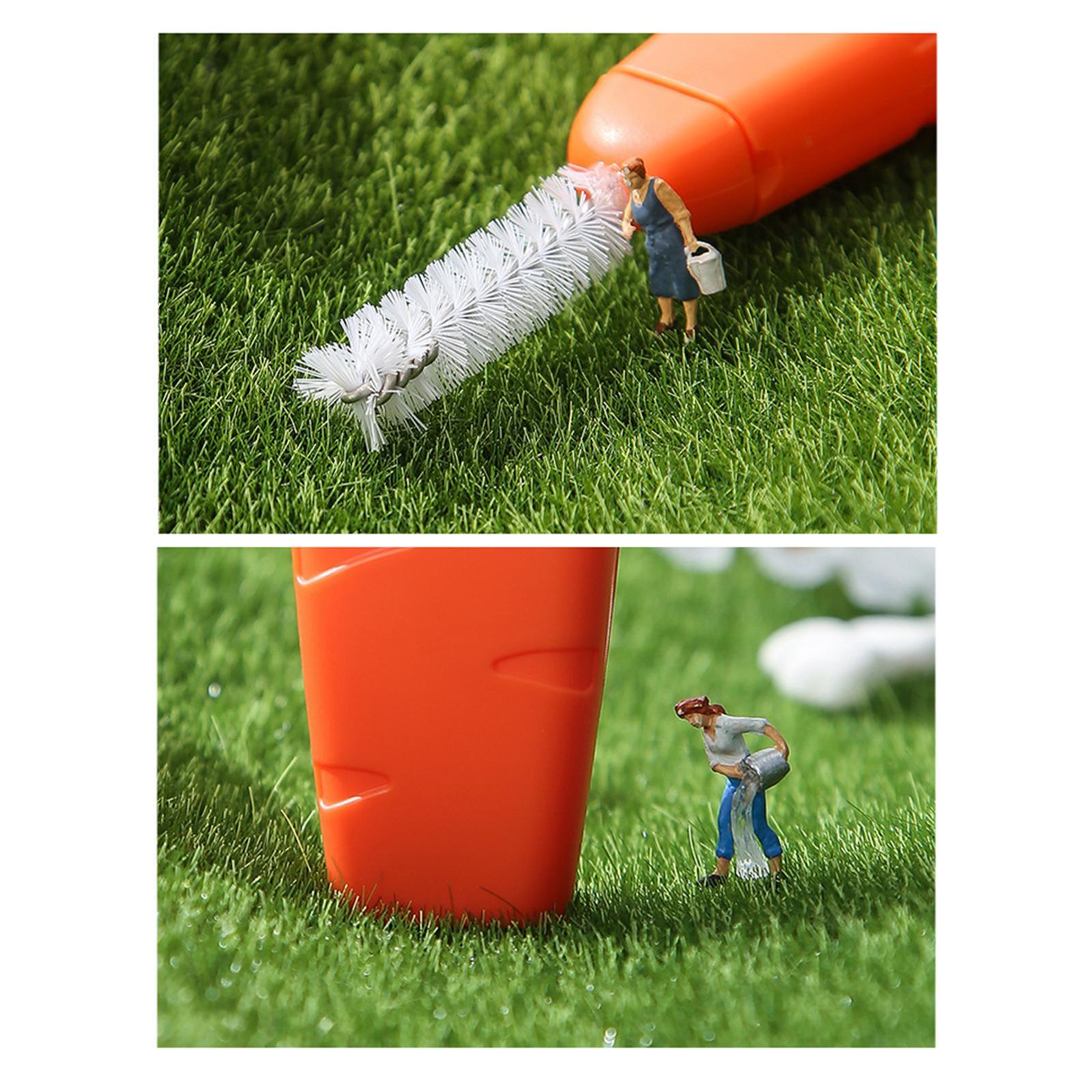 Creative Carrot Shape Cup Brush for Bottle Mouth Cover Lid