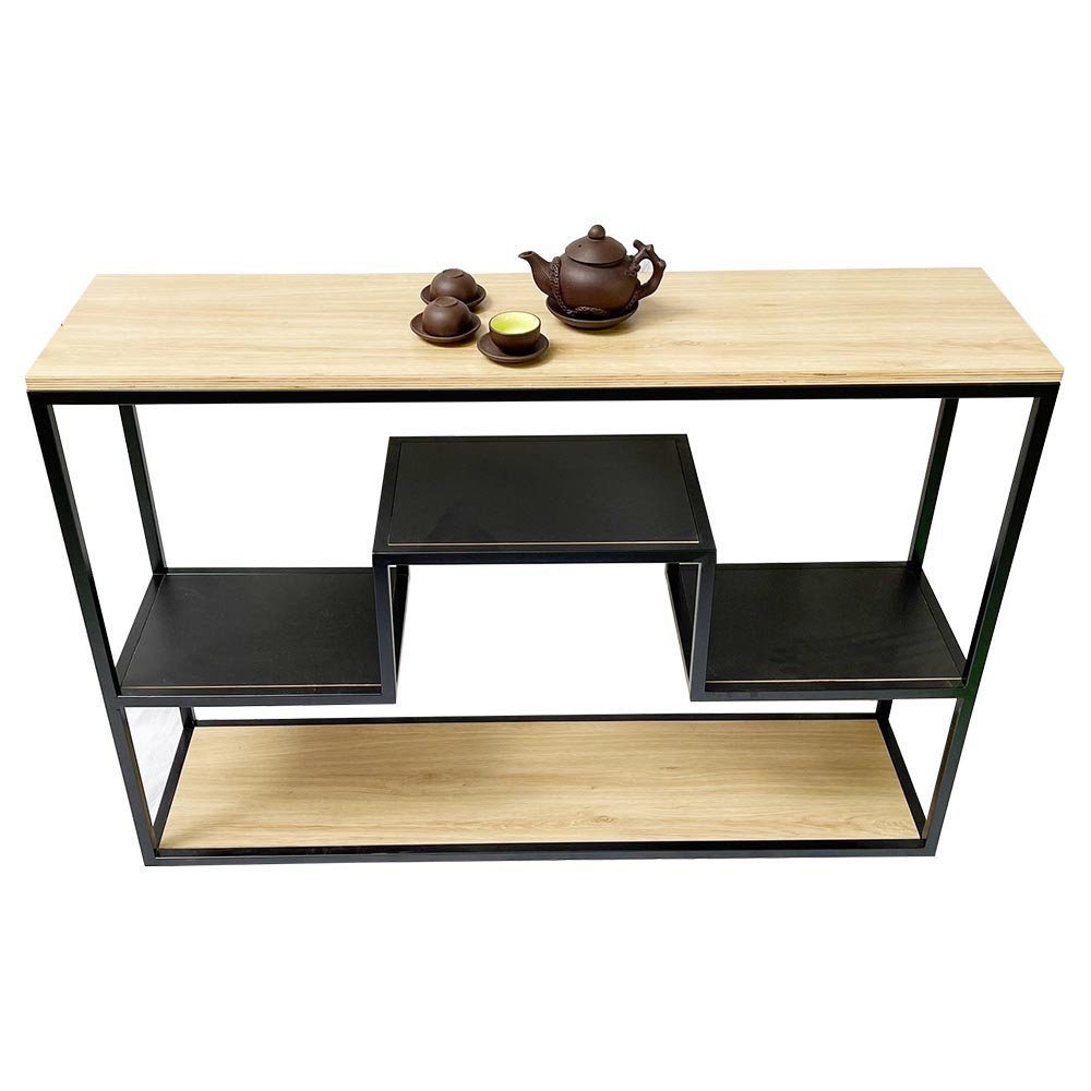 Bàn trang trí, bàn console KAZI gỗ Plywood khung sắt Juno sofa CSTCT041 120x30x81 cm