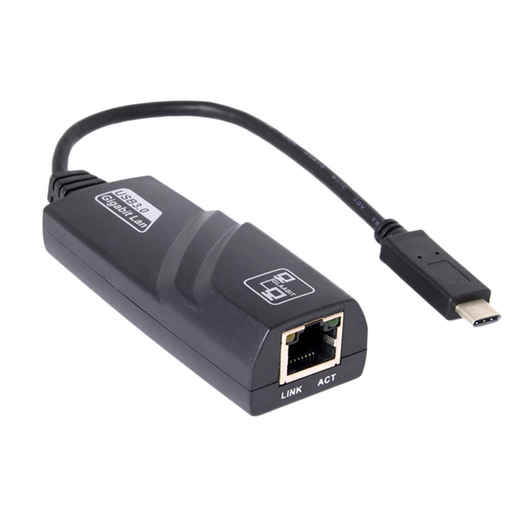 Gigabit USB Type-C Ethernet Adapter Type C to HDMI VGA Converter