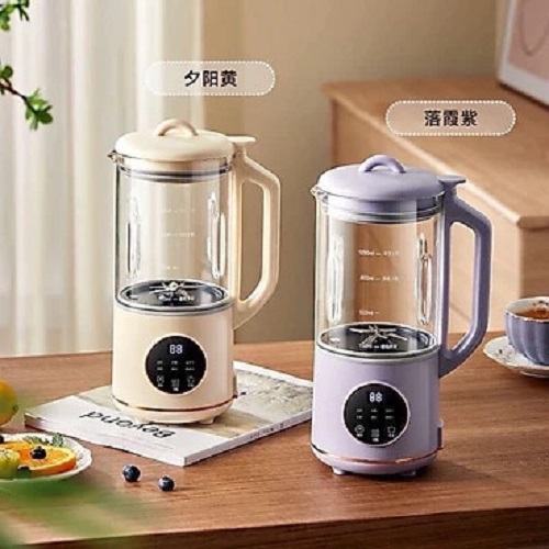 Máy Làm Sữa Hạt 1.2L Cối Thủy Tinh dễ quan sát, Xay Các Loại Hạt Siêu Nhuyễn Mịn, 6 Chế Độ Nấu Dễ Vệ Sinh - hàng nhập khẩu