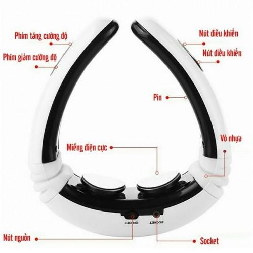 Máy Massage Cổ Vai Gáy Hỗ Trợ Trị Liệu Cao Cấp Máy Massager Đa Năng