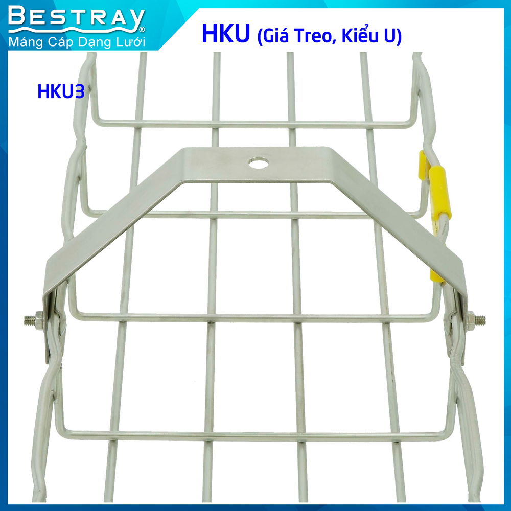 Giá Treo Kiểu U | Giá Đỡ Máng Lưới Bestray | Hanger Kit, U Type