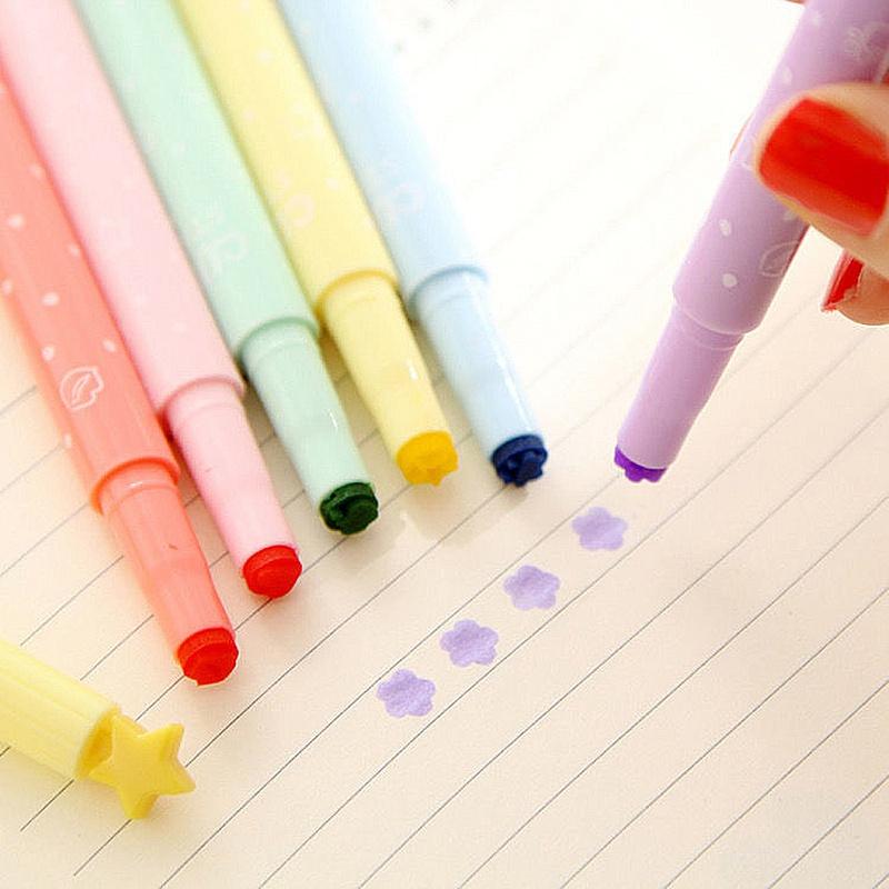 Bút Dạ Quang Nhiều Màu Sắc Tiện Dụng Cho Học Sinh