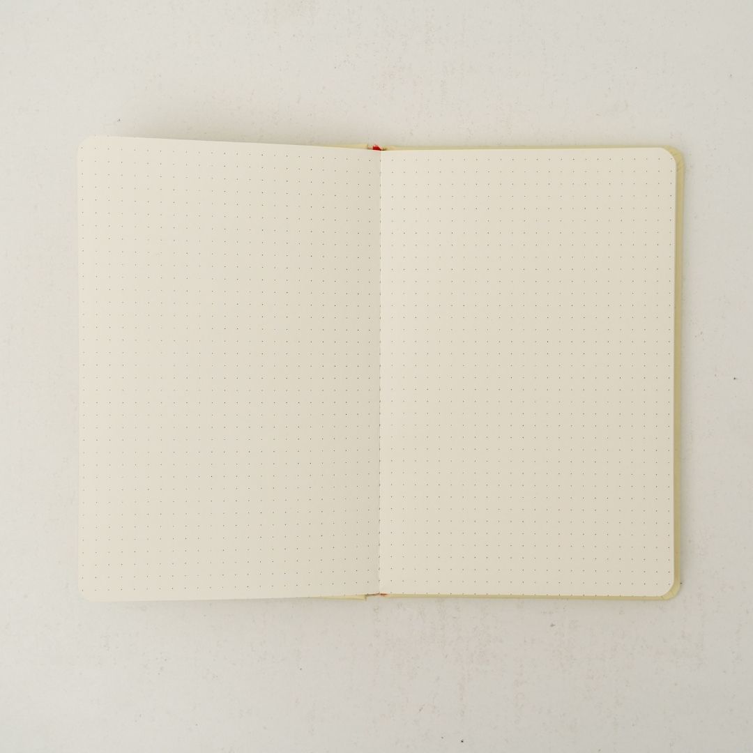 Sổ tay bỏ túi Crabit ruột dotgrid, 100gsm, 120 trang - Gummy Bear