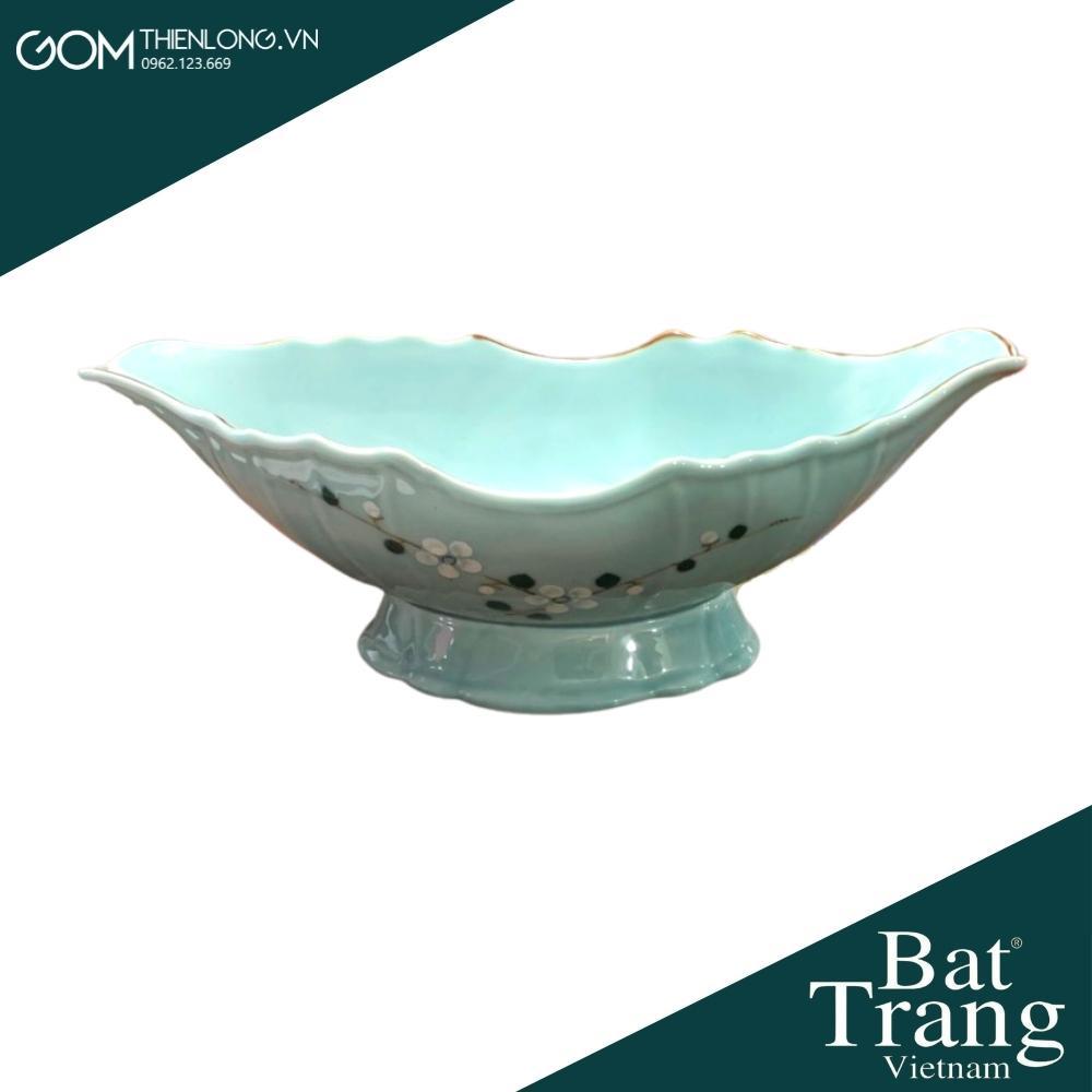 Đĩa Gà Thắp Hương Nguyên Con - Bộ Đĩa Gà Bát Tràng - Đồ Thờ Cúng - Gốm Thiên Long