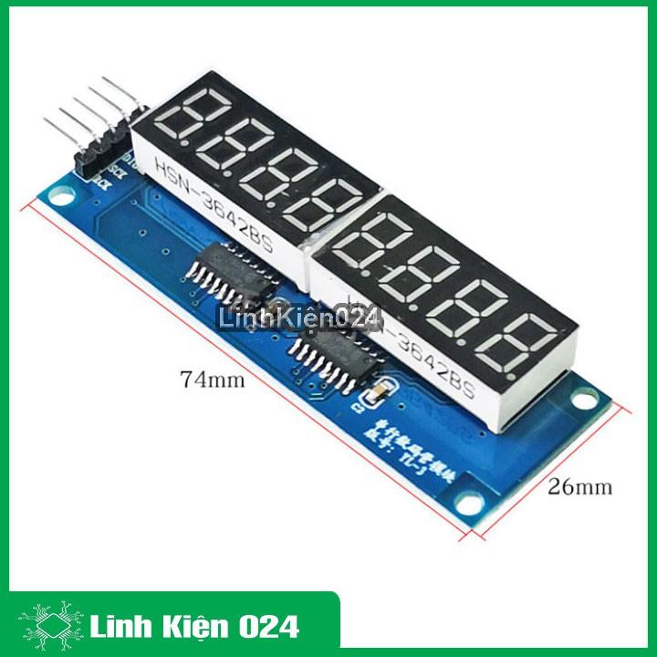 Module led 7 thanh 8 số HC595