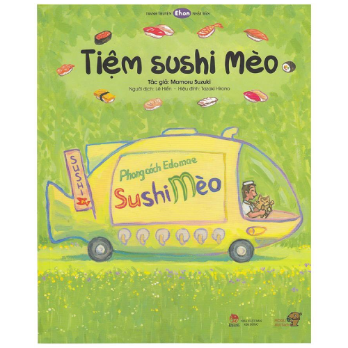 Ehon - Mọt Sách Mogu - Tiệm Sushi Mèo