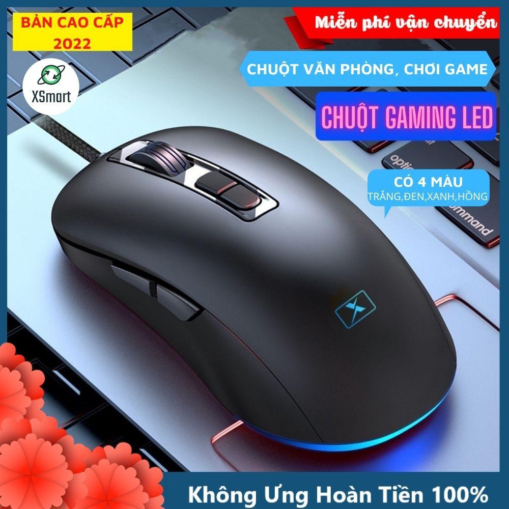 Chuột Máy Tính, Laptop Có Dây EBAY M383 Led RGB Đổi Màu Cực Đẹp, Dùng Văn Phòng, Chơi Game Cực Đã, Bản Đặc Biệt 2023