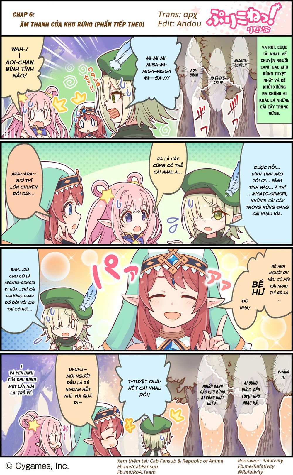 tình yêu nóng bỏng với kyaru dere dere (princess connect! re:dive) chapter 6 1