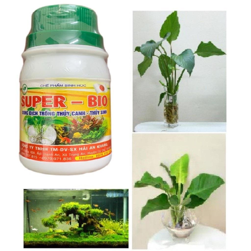 Dung Dịch Thủy Canh SUPER BIO 100ml Cho Cây Thủy Sinh, Thủy Cảnh