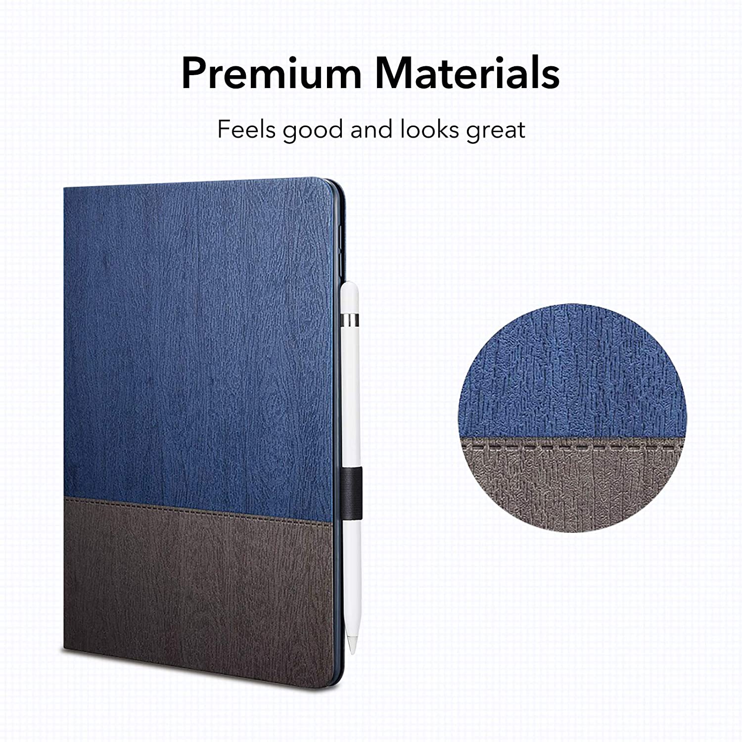 Bao da cho iPad Gen 8 10.2 2020 ESR Urban Premium Folio Case - Hàng Nhập Khẩu