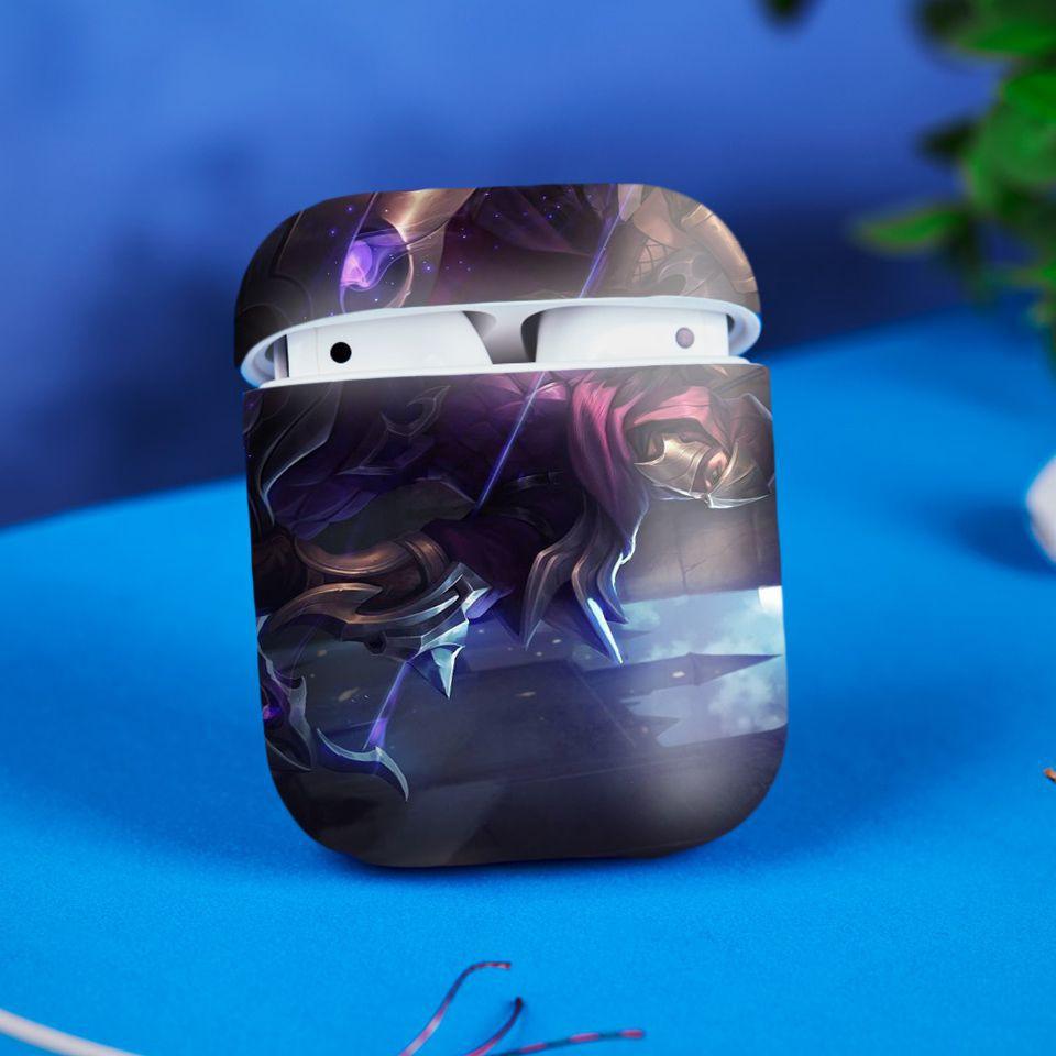 Miếng dán skin cho AirPods in hình Liên Quân - Yorn Cung Thủ Bóng Đêm - LQM023