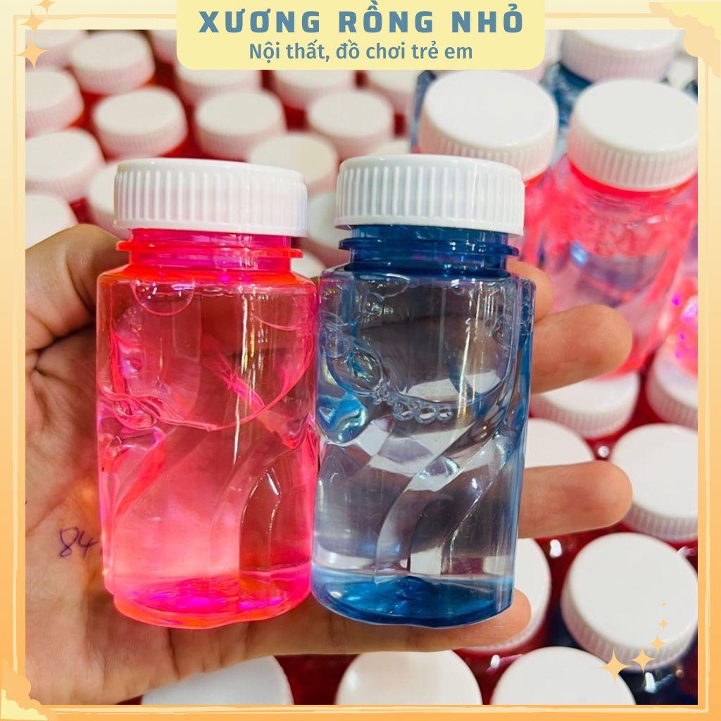 Nước Bong Bóng Xà Phòng, Nước Tạo Bong Bóng Xà Phòng Dành Cho Đồ Chơi Thổi Bong Bóng Lọ 60ml