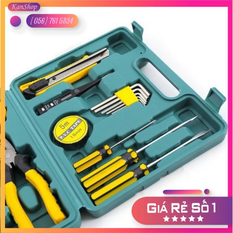 Bộ Dụng Cụ Sửa Chữa Đa Năng 16 Chi Tiết Hàng Cao Cấp, Nhỏ Gọn, Tiện Lợi, Dễ Dàng Sử Dụng