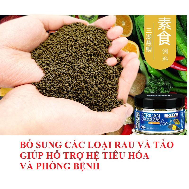 Thức ăn cá ali cao cấp BIOZYM- Cám chuyên dụng cho cá ali - thức ăn các dòng cá Cichlids