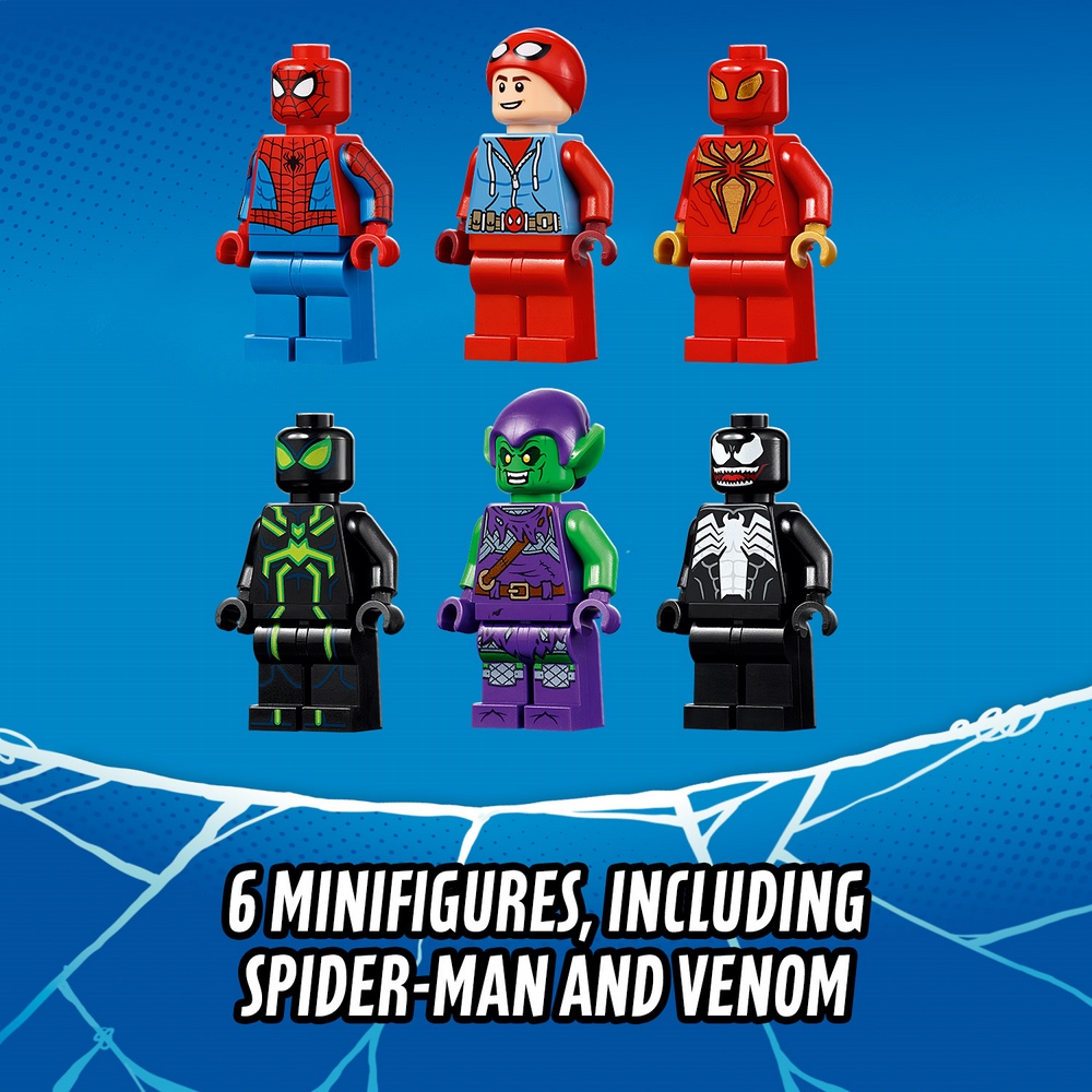 LEGO SUPERHEROES 76175 Đột Kích Hang Ổ Người Nhện (466 chi tiết)