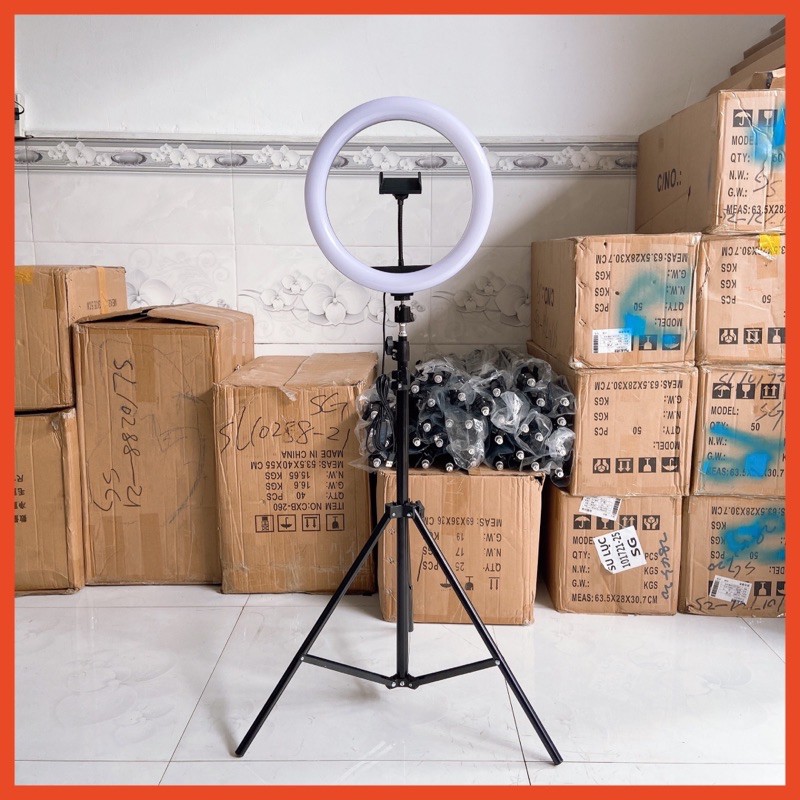 Bộ Thiết Bị Đèn Livestream 10 inch CXB-260 Chuyên Nghiệp