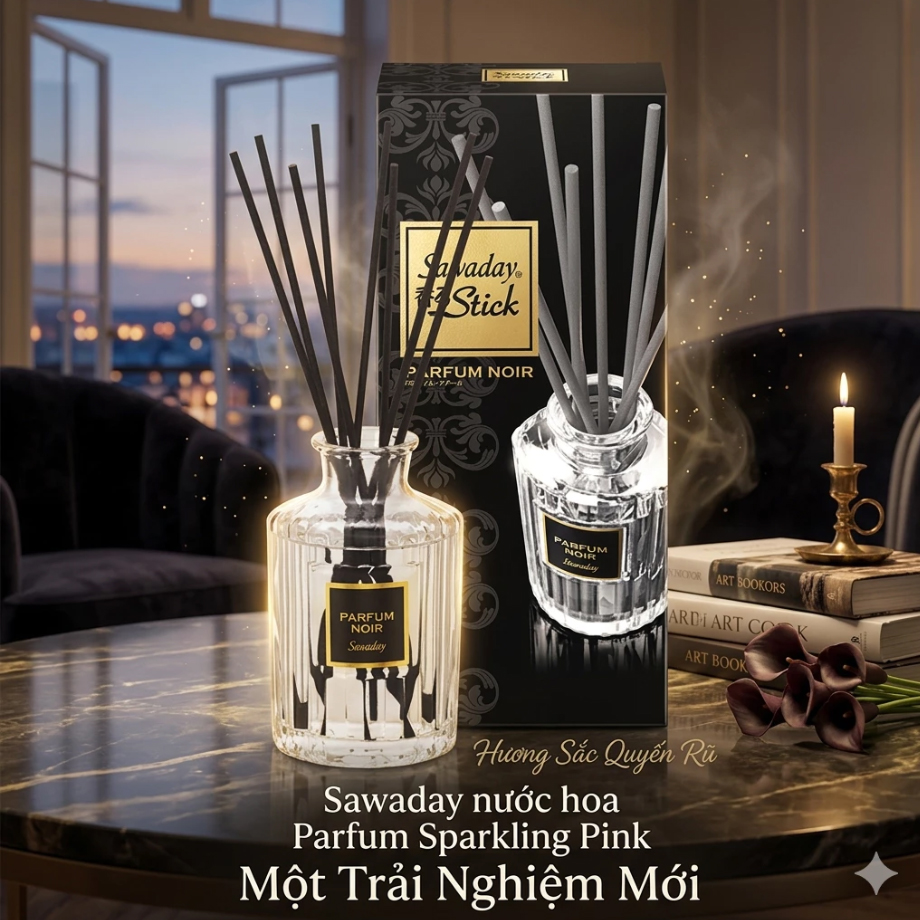 Tinh dầu khuếch tán Kobayashi Sawaday Fragrant Stick Nhật Bản 70ml