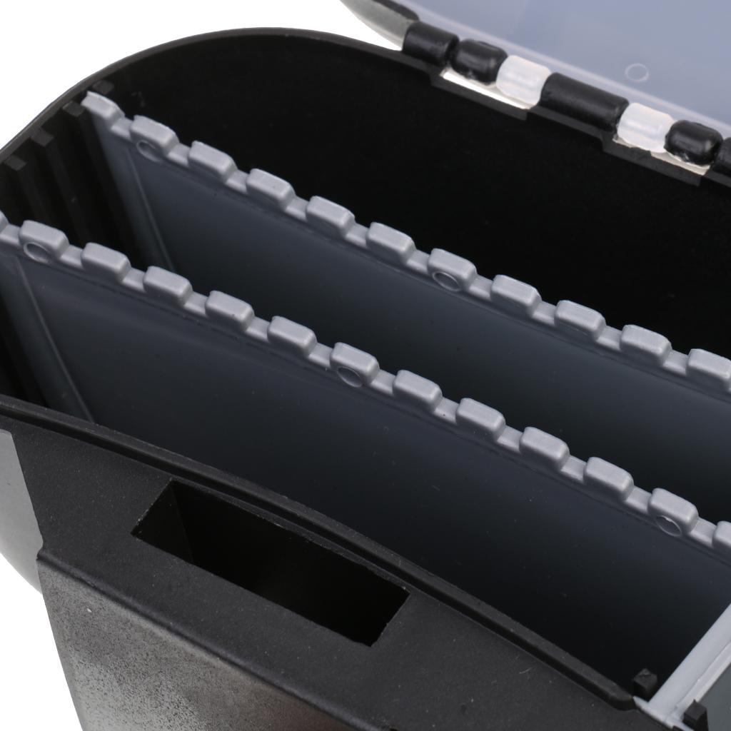 Fishing Boxes Fish Lures Hooks Baits Tackle Waist Storage Case with Belt