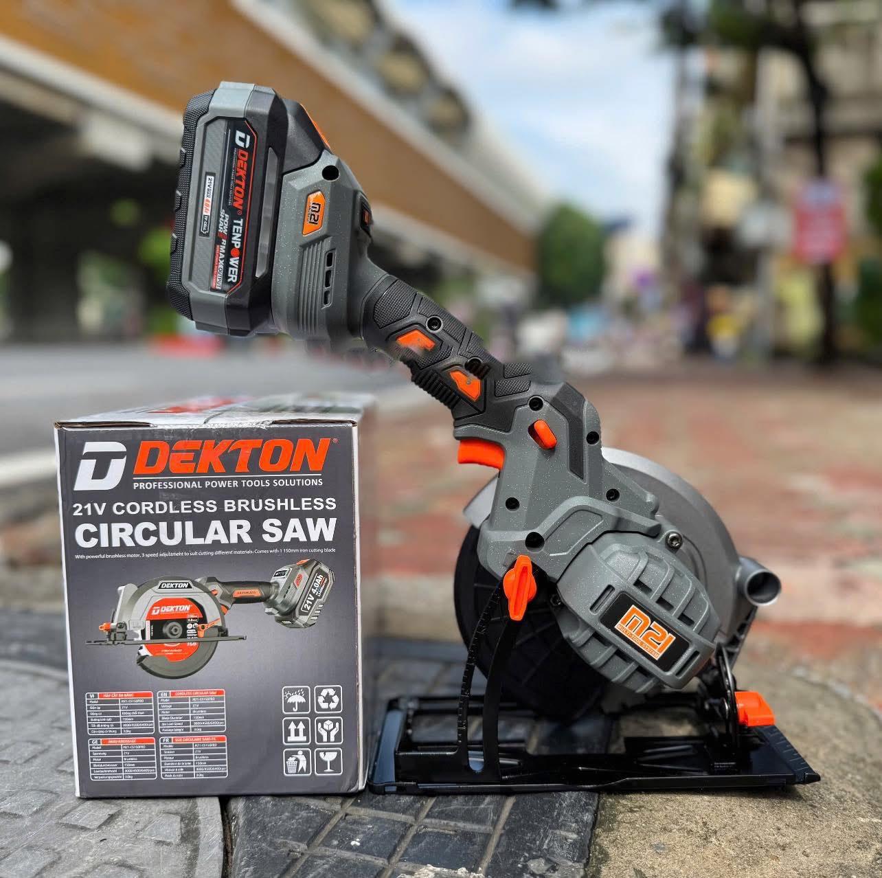 THÂN MÁY CƯA ĐA NĂNG PIN 21V BRUSHLESS (3 TỐC ĐỘ) LƯỠI 150MM M21-CS150PRO DEKTON - HÀNG CHÍNH HÃNG