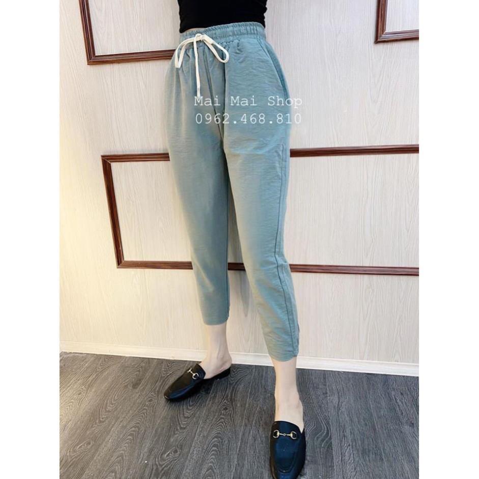 Quần baggy cạp chun dáng lỡ chất đẹp