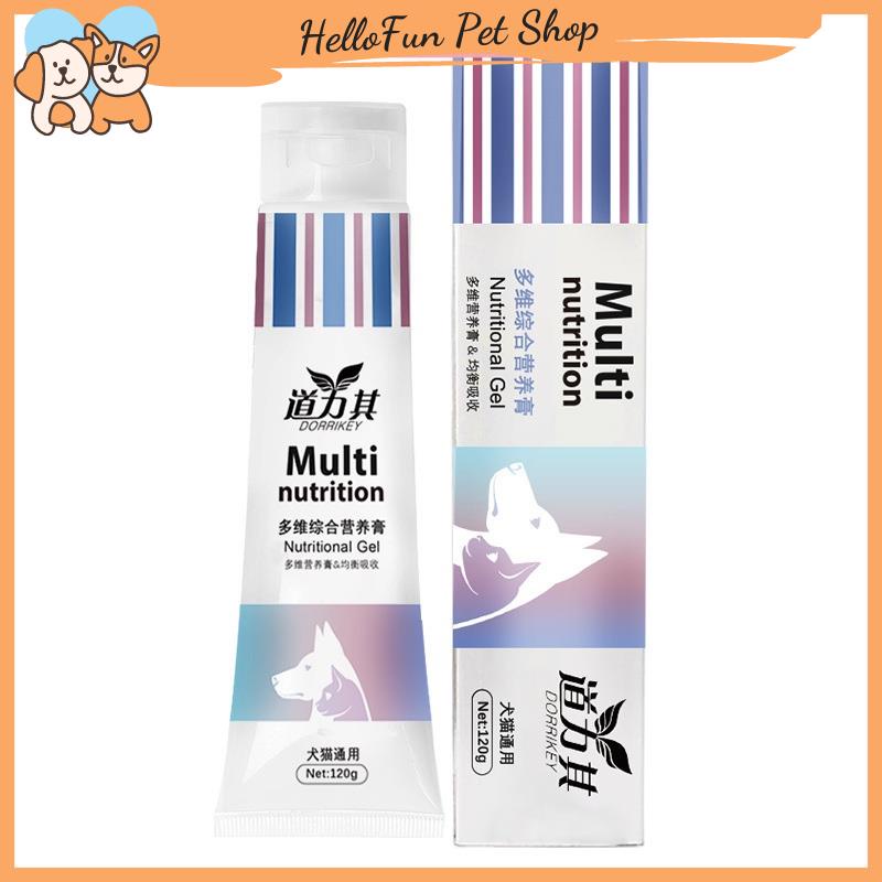 Gel dinh dưỡng cho chó mèo Dorrikey bổ sung dinh dưỡng, tăng sức đề kháng