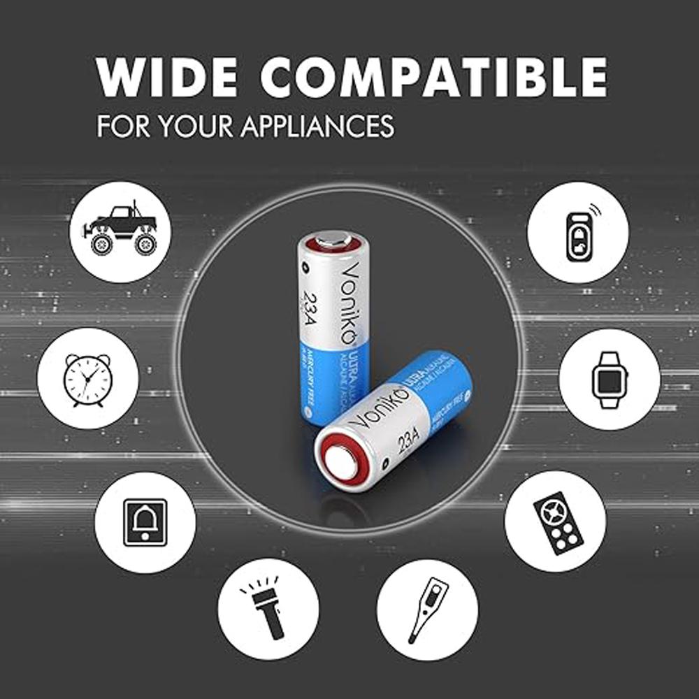 Vỉ 2 Pin Kiềm 23A 12V - Voniko