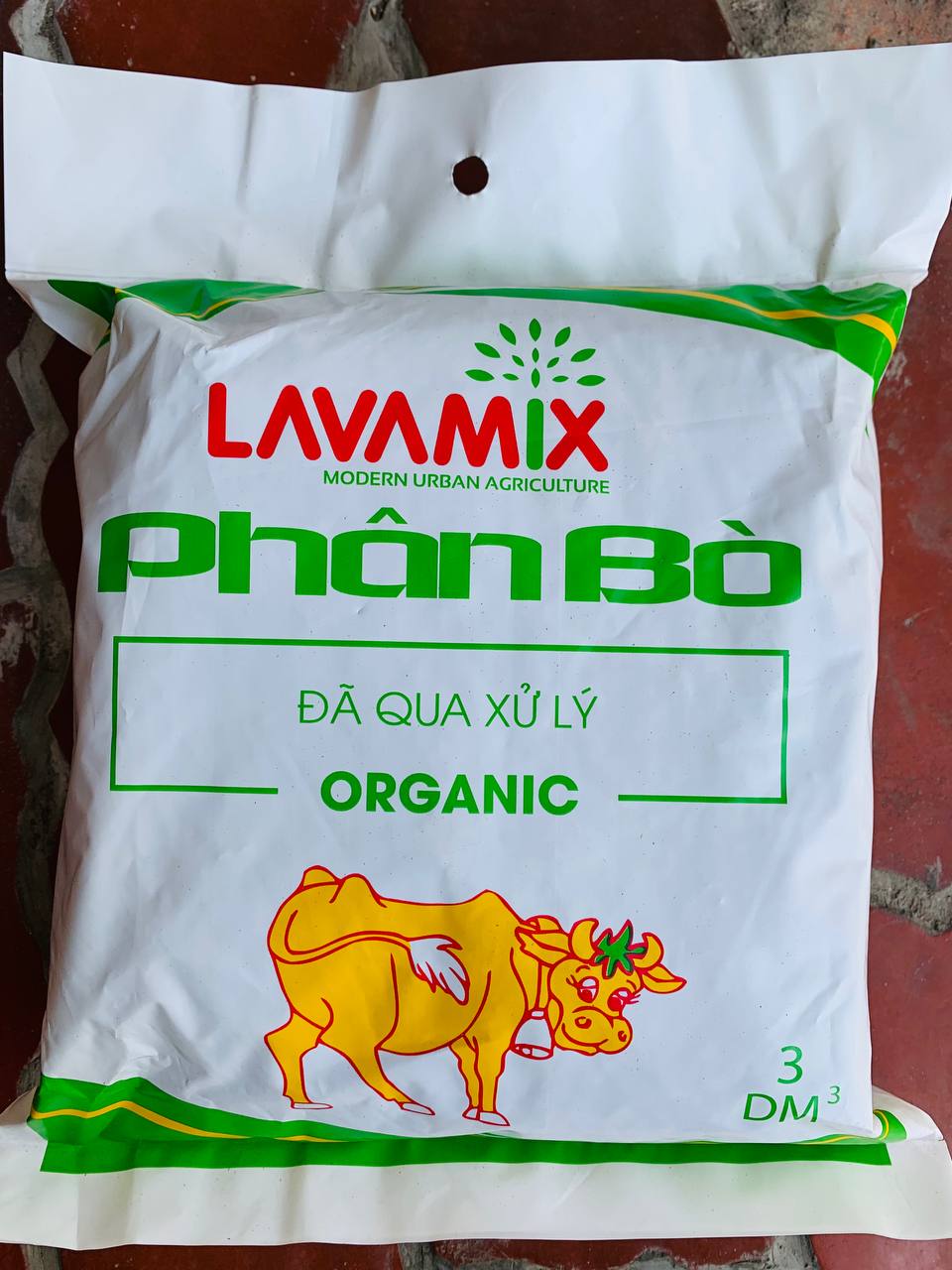 Phân bò đã qua xử lý