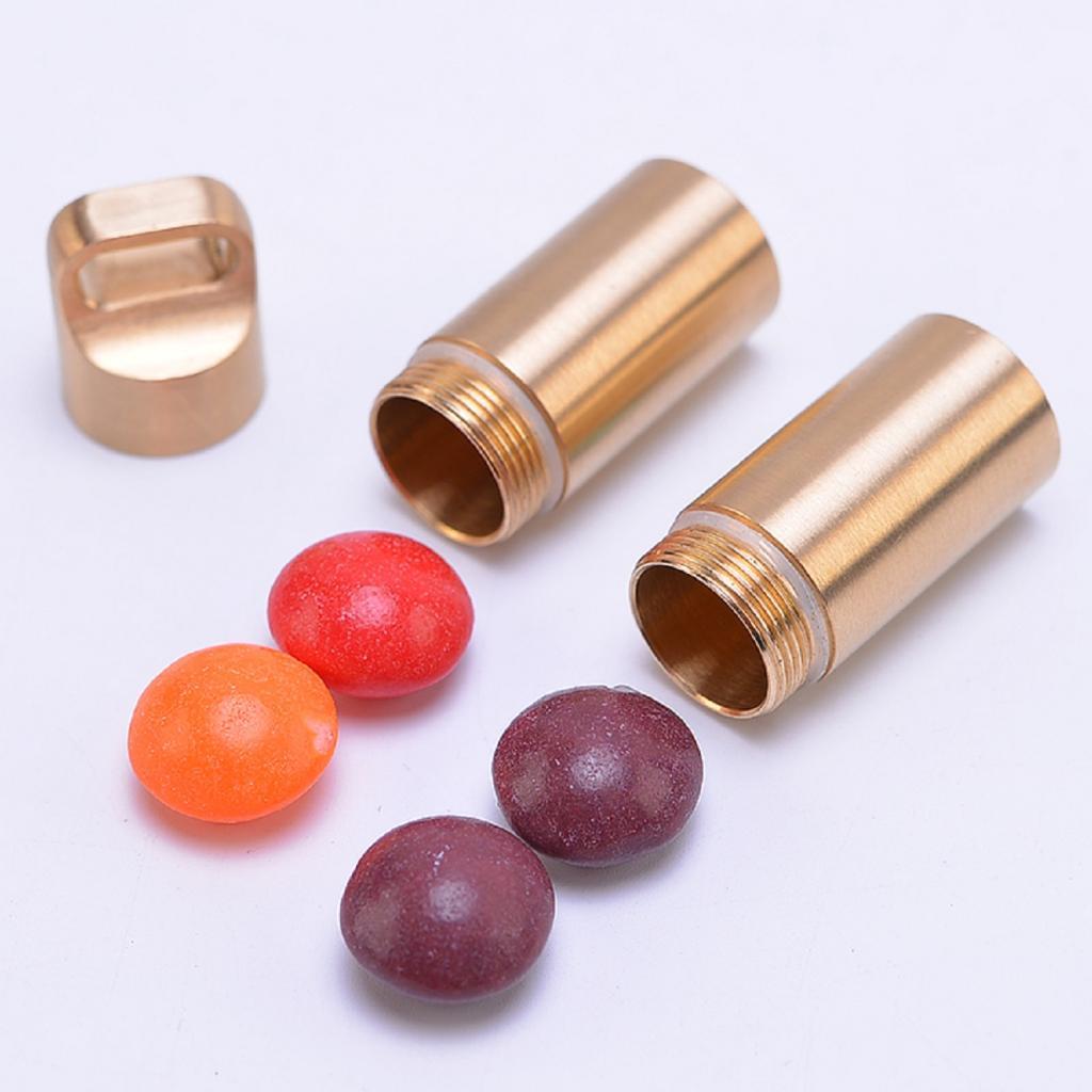 Portable Pill Case Waterproof Medicine Container Box Outdoor Emergency Tool