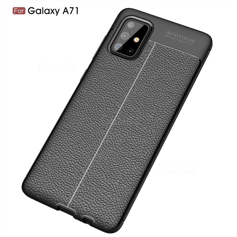 Ốp lưng silicon dẻo giả da chính hãng Auto Focus cao cấp dành cho Samsung A71