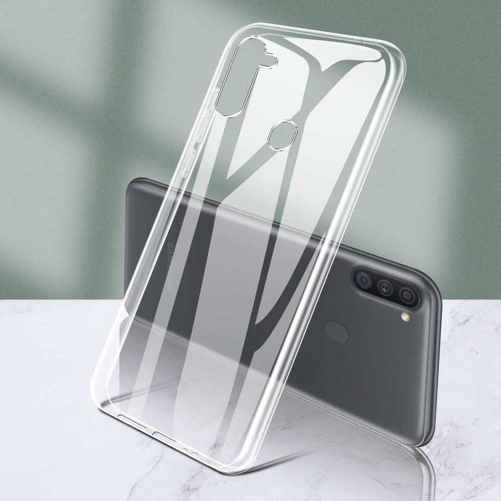 Ốp lưng dẻo silicon cho Samsung Galaxy A11 hiệu HOTCASE Ultra Thin - Hàng nhập khẩu