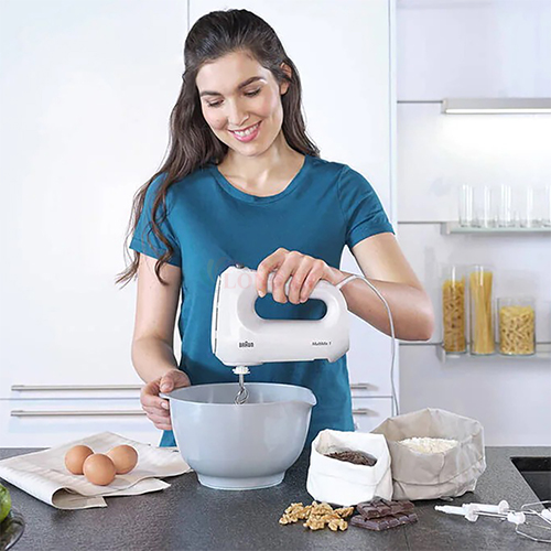 Máy đánh trứng Braun HM1010WH - Hàng chính hãng