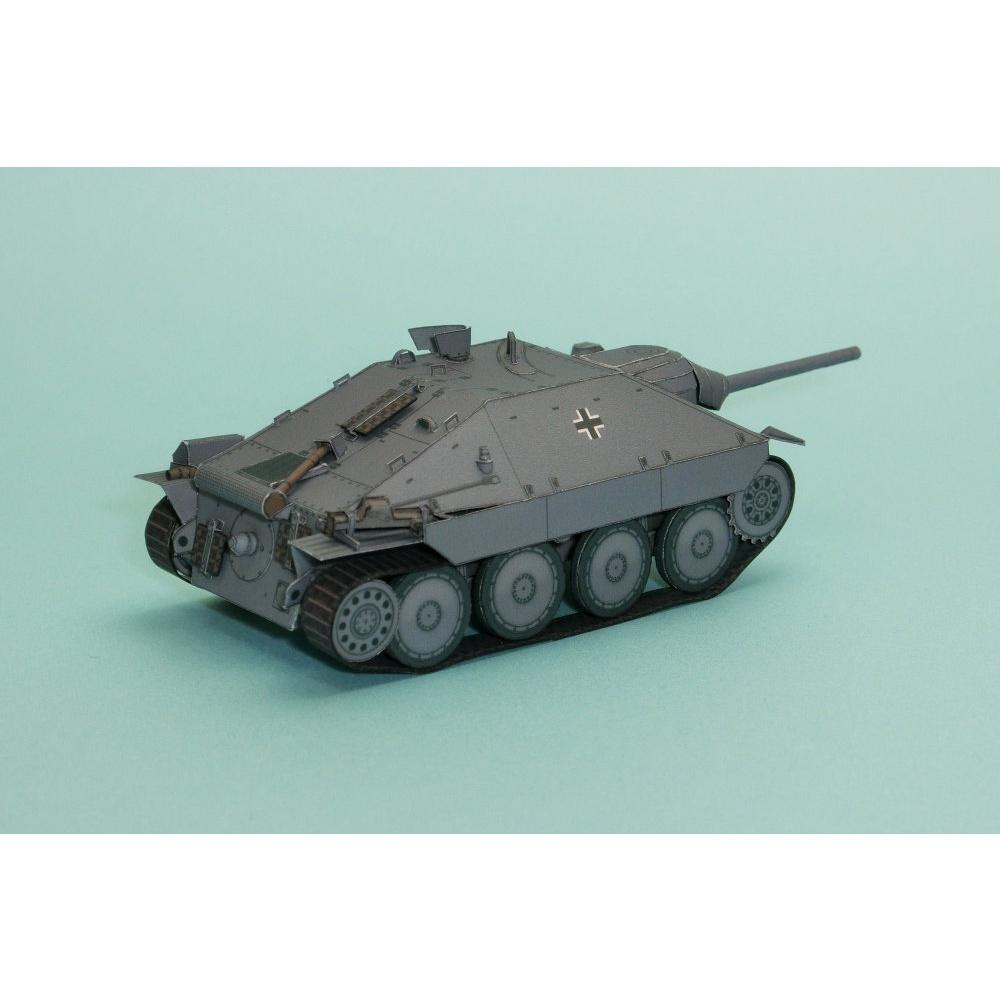 Mô hình giấy xe tank Hetzer tỉ lệ 1/72