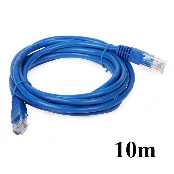 Dây Cáp Mạng Cat6 UTP Bấm Sẵn 2 đầu dài 10m - 50m - Hàng nhập khẩu