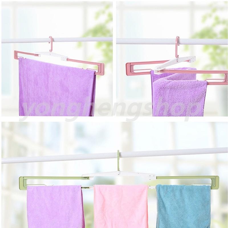Thanh treo móc quần áo Có Thể Gấp Gọn Tiện Dụng