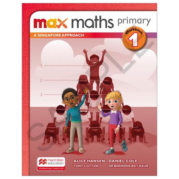 Sách ngoại văn: Max Maths Primary A Singapore Approach Grade 1 Workbook